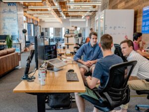 team planning together