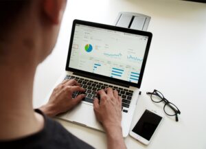 google analytics on laptop